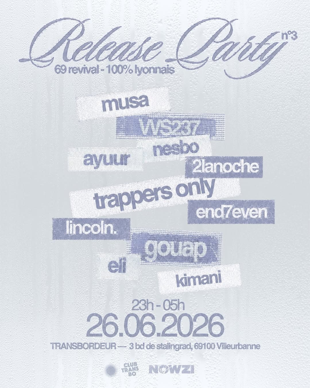 Release Party Nowzi