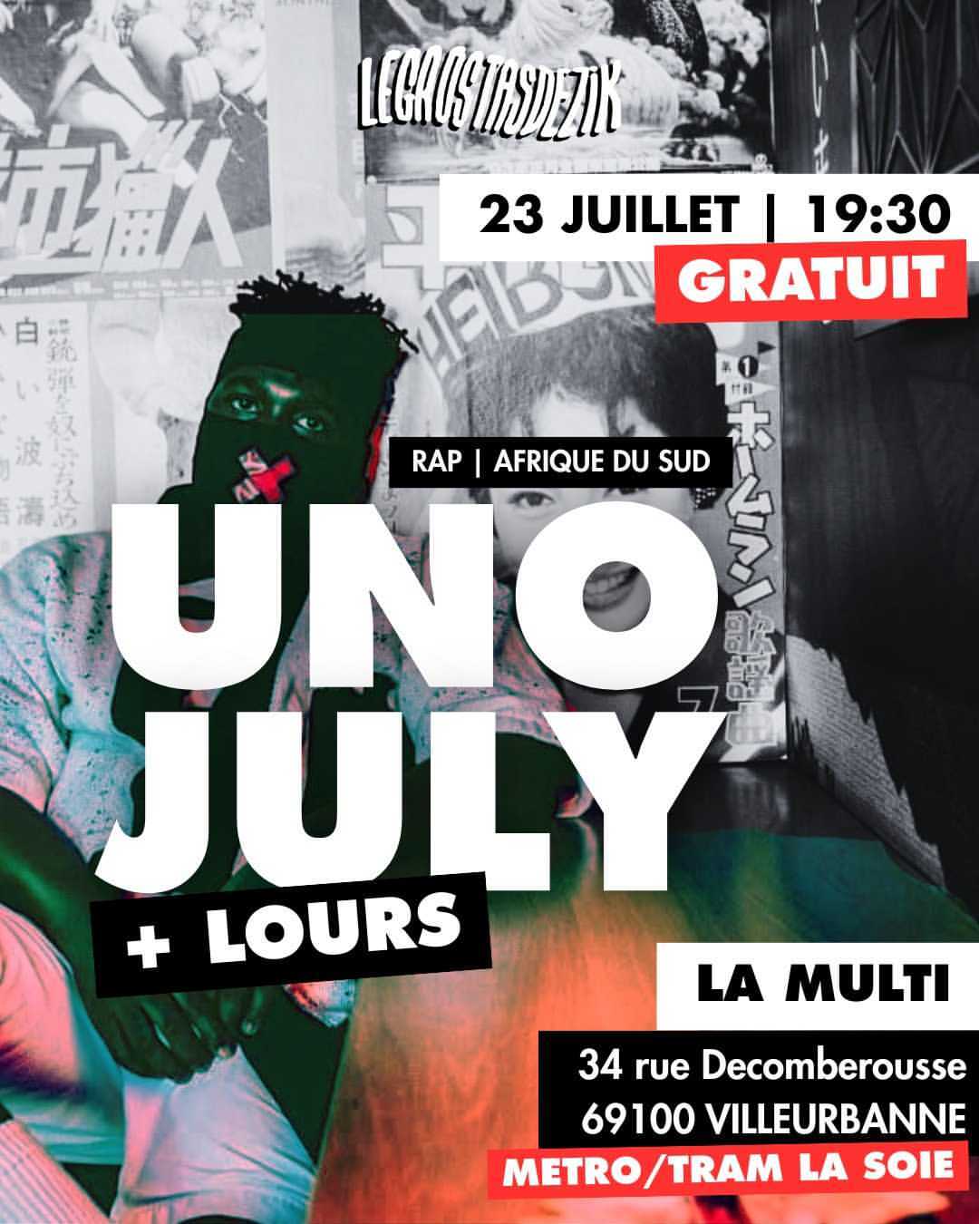 LOURS + UNO JULY