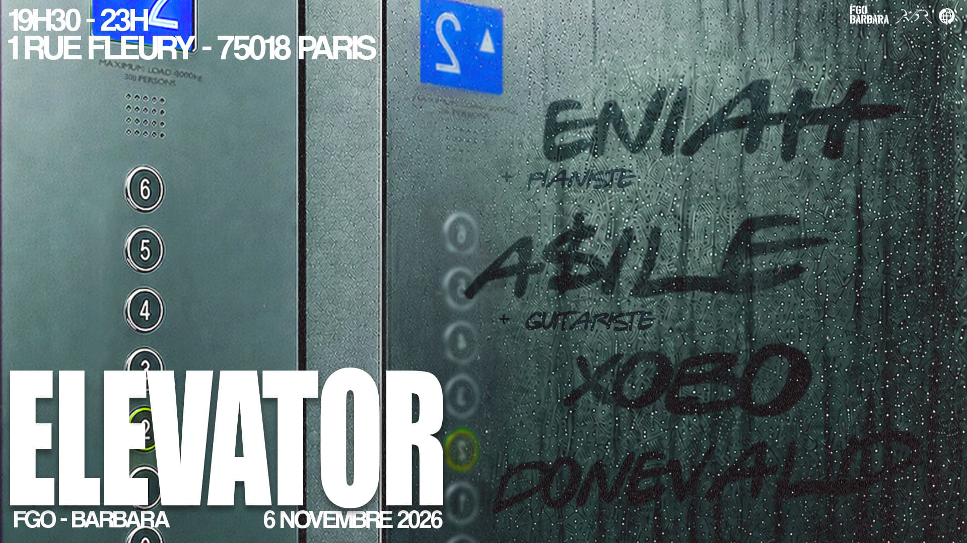 Elevator : Donevald + Xobo + Asile + Eniah