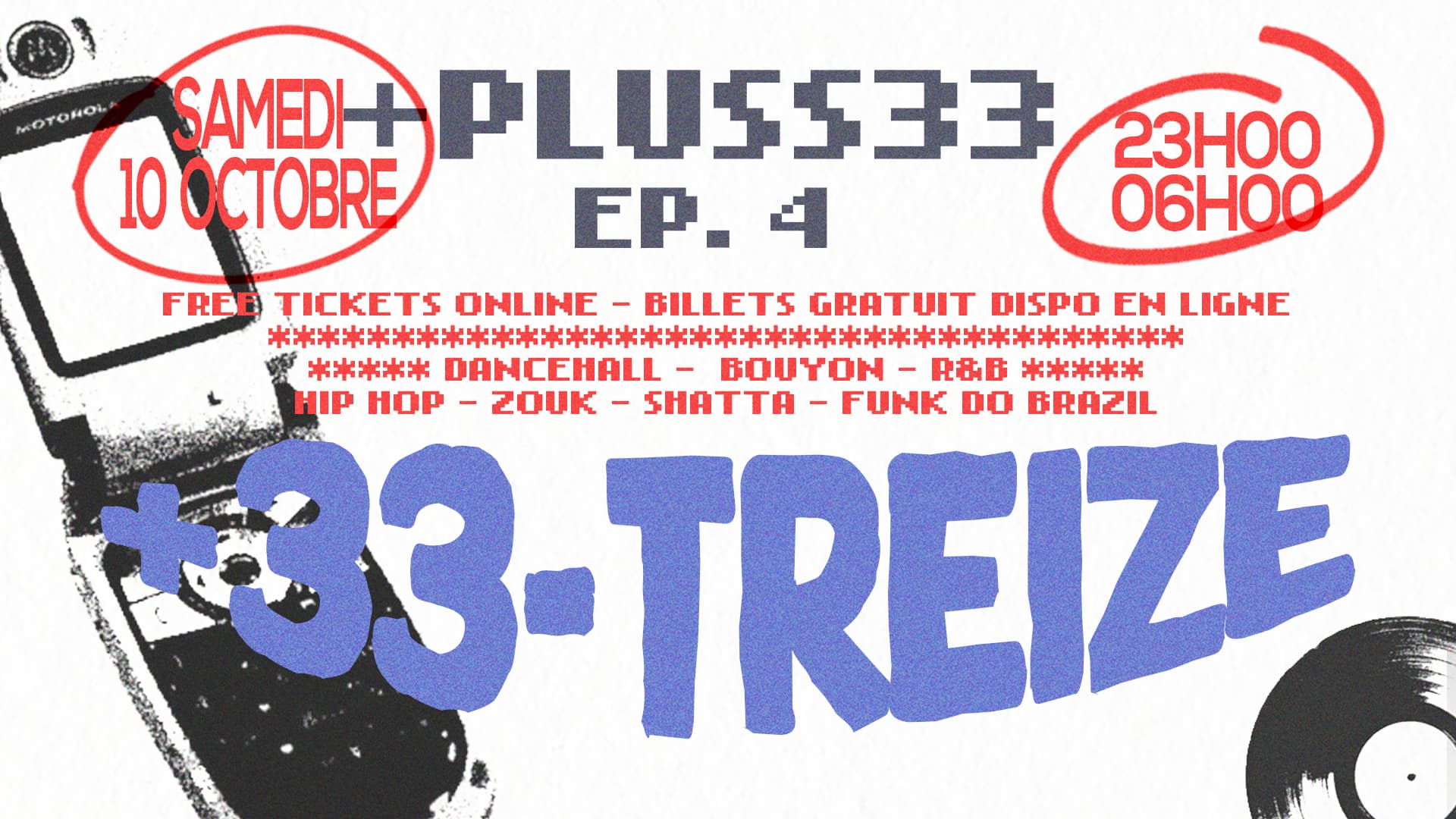 33-TREIZE - SAMEDI 10 OCTOBRE - FOLIES PIGALLE